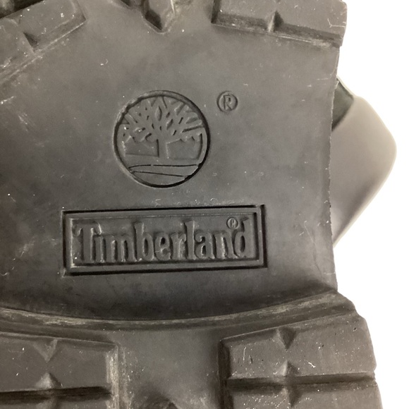 Timberland Nubuck Leather Prima-loft Combat Hiking Mid Boots Black - Picture 9 of 11